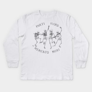 Danse Macabre - light version Kids Long Sleeve T-Shirt